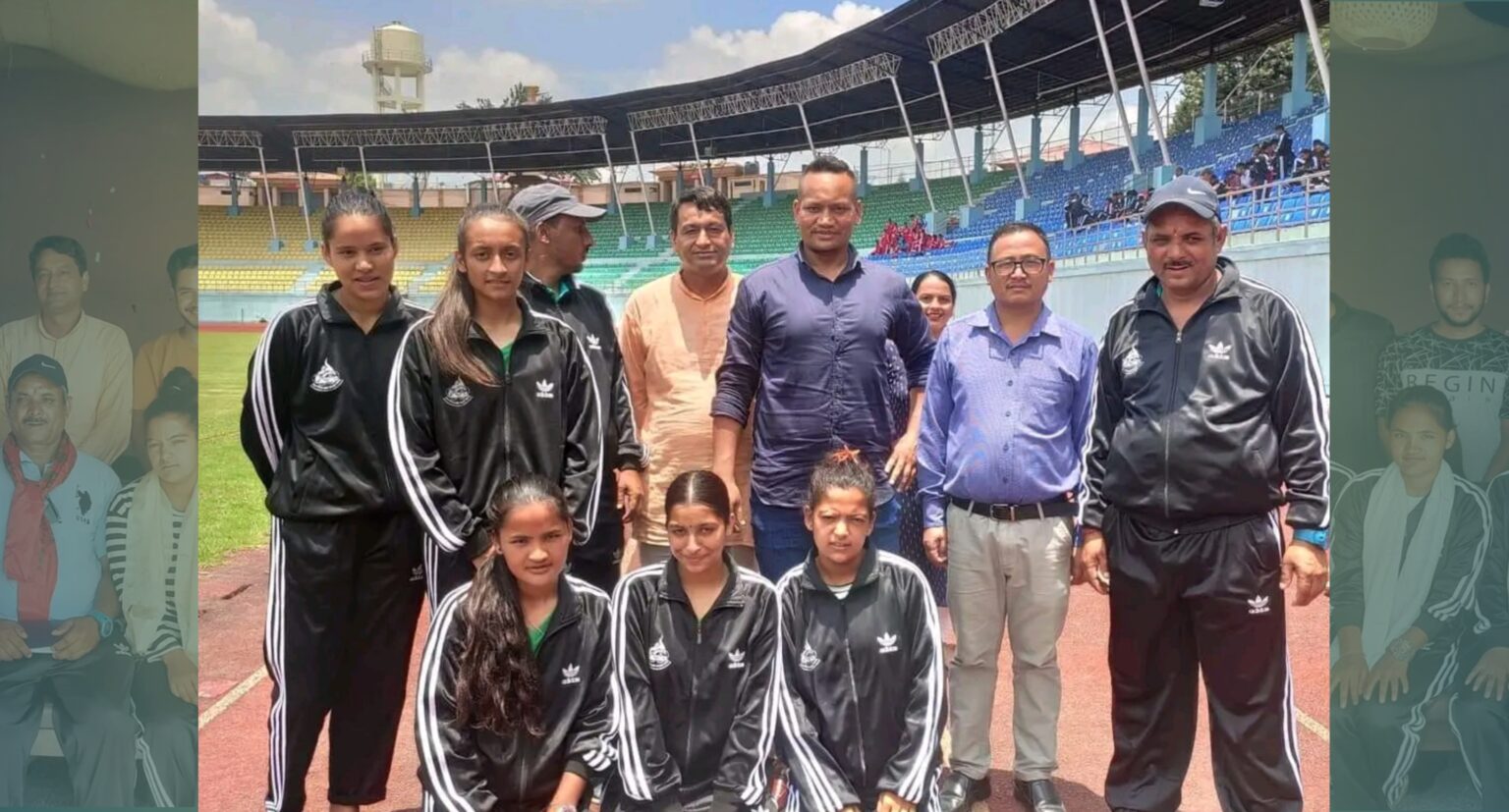 दार्चुलाका यी छात्रा खेलाडी : अभावमा राष्ट्रिय प्रतियोगिता खेले, दिलाए सुदूरपश्चिमलाई स्वर्ण