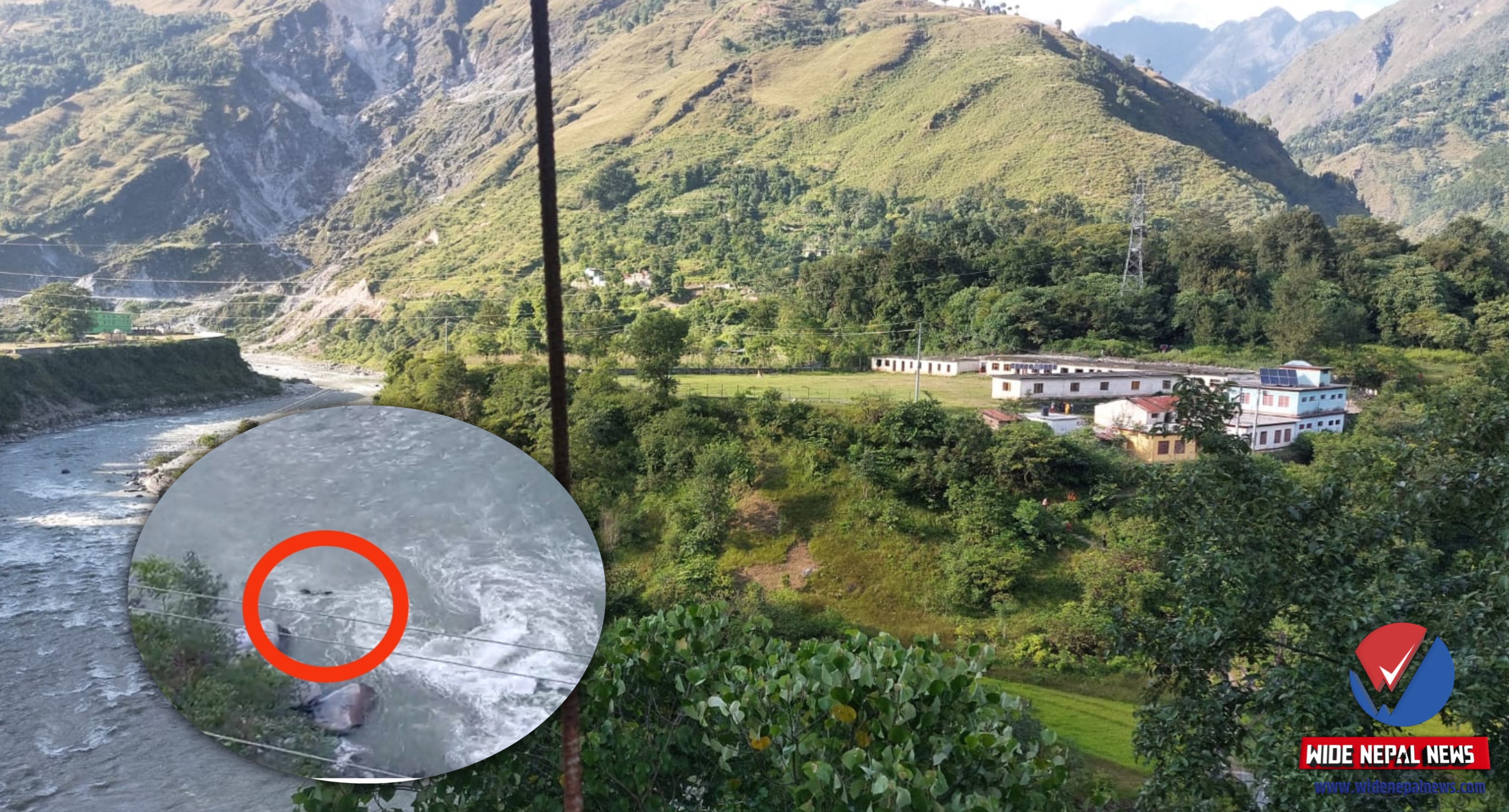 जात्रामा बलि गर्ने क्रममा चमेलिया नदिमा बगेर एक जना बेपत्ता