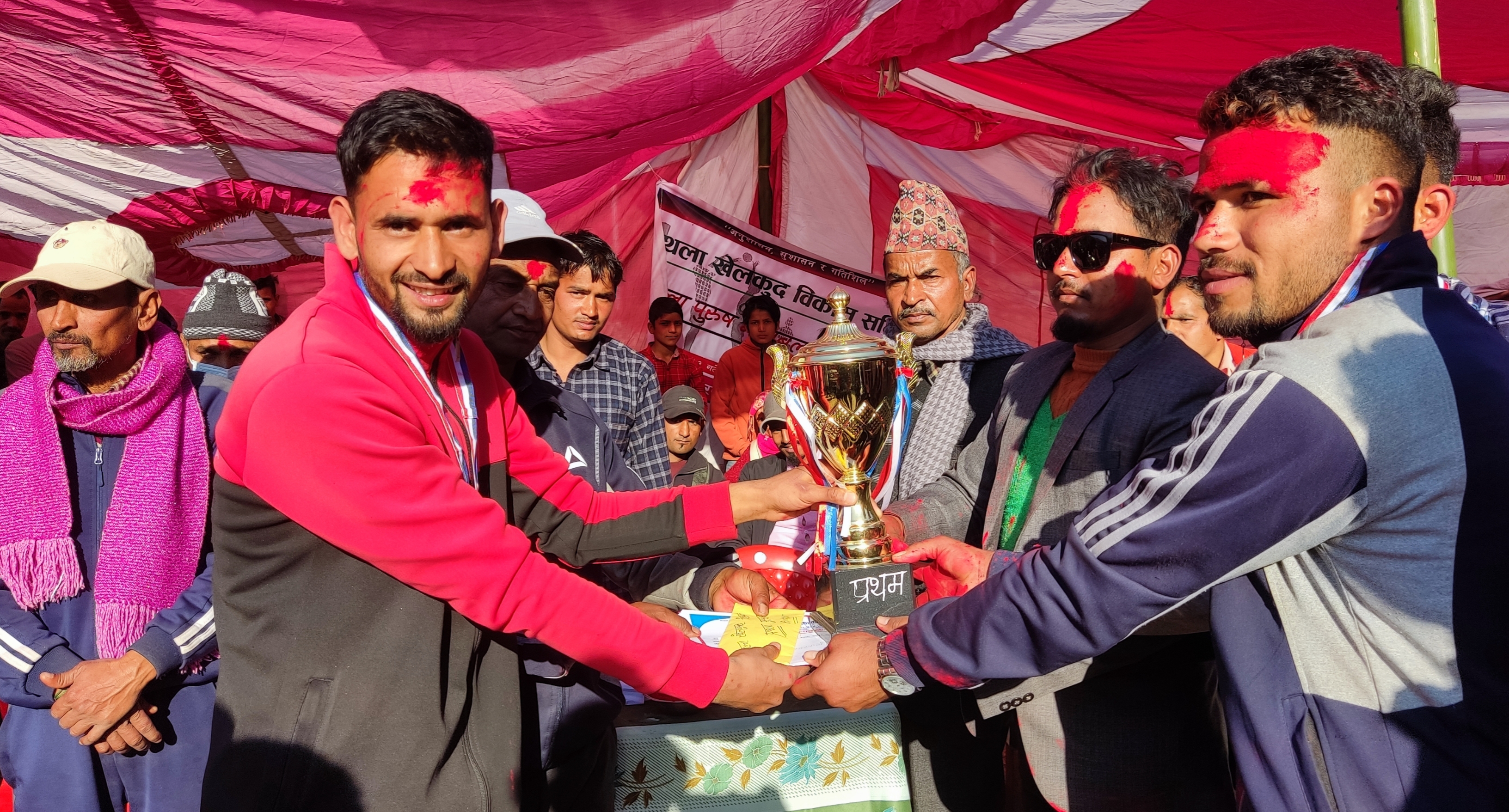 शैल्यशिखरमा सञ्चालित भलिबल प्रतियोगिताको उपाधी मेलौलीलाई, उपविजेता बन्यो मार्मा