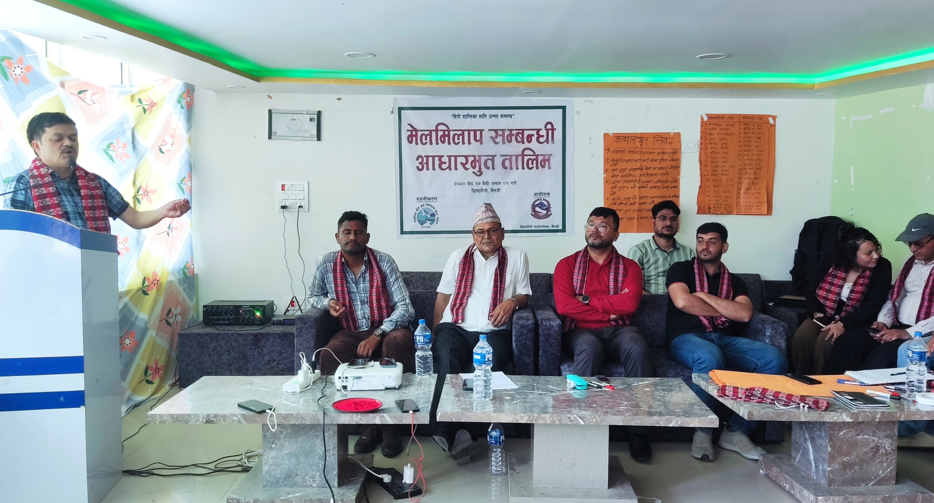 डिलासैनीमा ३० जना मेलमिलापकर्तालाई दिइयो आधारभुत तालिम