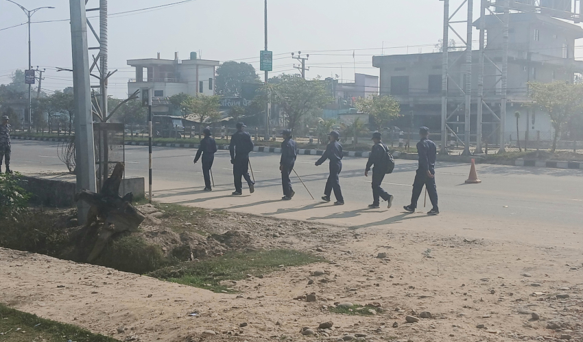 सुदूरपश्चिममा निर्वाचन सुरक्षाका लागि सुरक्षाकर्मी परिचालन