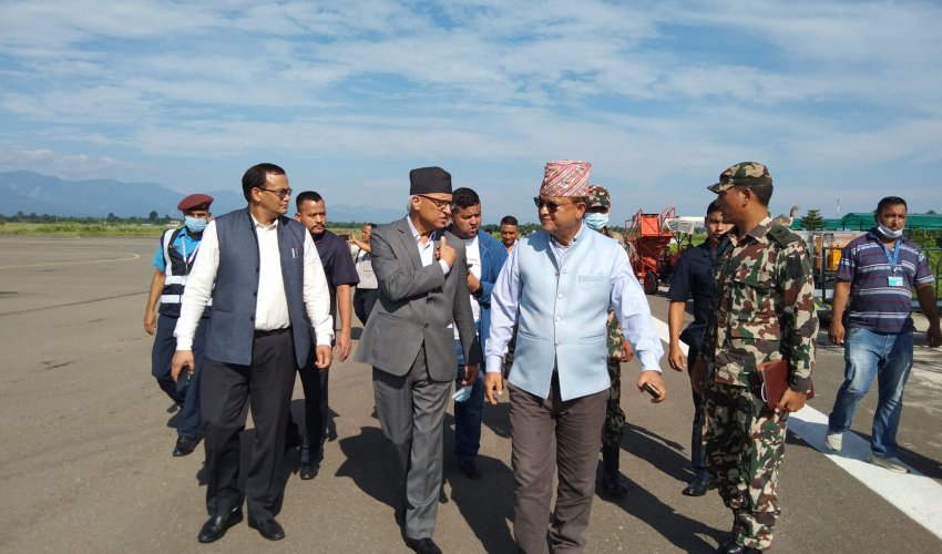 राहत बोकेर ३ मन्त्री दार्चुलामा