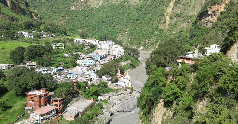 झुलाघाट नाका  बन्द