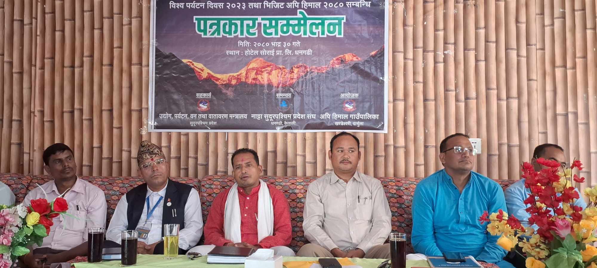 अपी हिमालको बेसक्याम्पमा असोज १० गते पर्यटन दिवस मनाउने तयारी