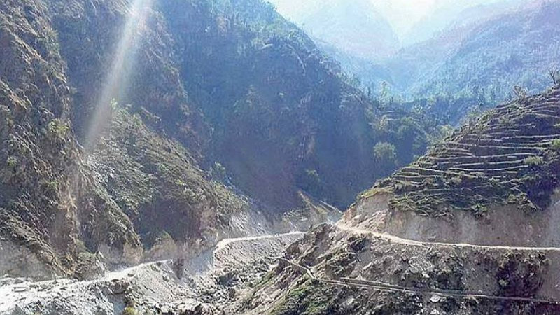 पञ्चेश्वरमा महाकाली करिडोरको ट्र्याक खोल्ने काम ९० प्रतिशतः “समृद्धिको ढोका खुल्दैछ”