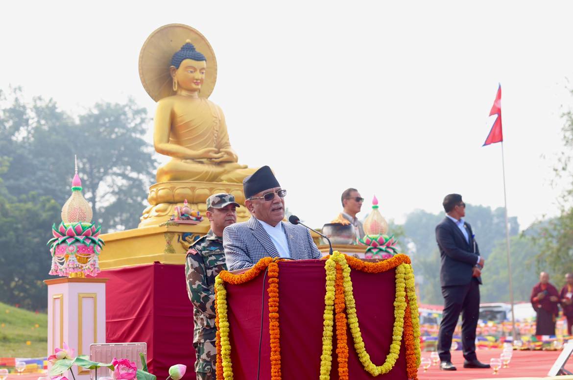 अहिले विश्वलाई शान्तिको झन् बढी खाँचो छः प्रधानमन्त्री प्रचण्ड